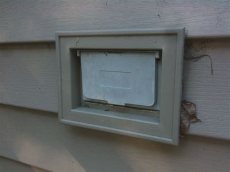 how to install an electrical box on vinyl siding|vinyl siding outlet box mount.